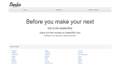 Desktop Screenshot of dealer500.com